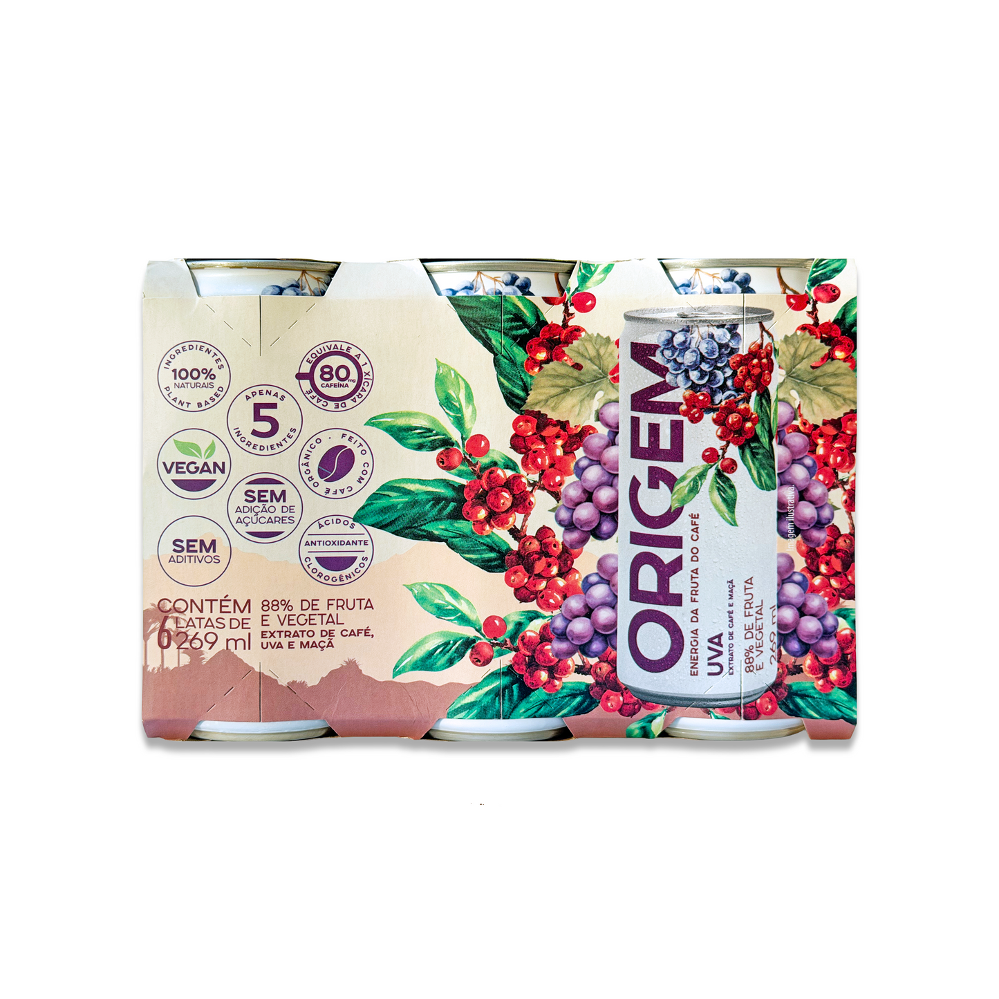 GRAPE (6 cans of 269 ml)